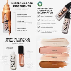 Saie - Glowy Super Gel Lightweight Dewy Multipurpose Illuminator 30ml