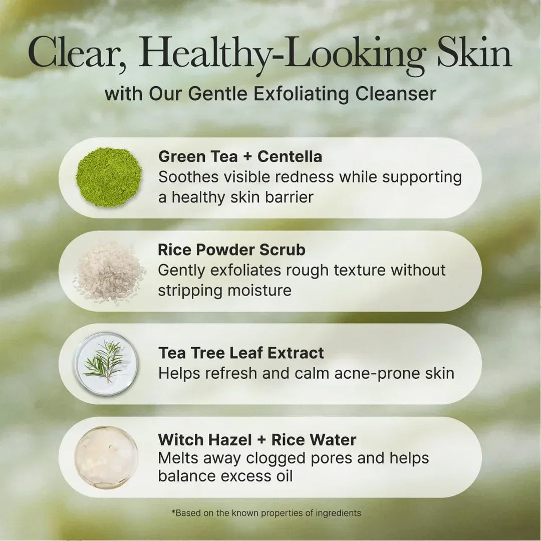 Arencia Fresh Green Rice Cleanser - ShopByMk