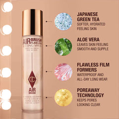 Charlotte Tilbury Mini Airbrush Flawless Setting Spray Duo Gift Set Size 34ml  ShopbyMK