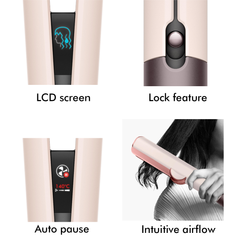 Dyson Airstrait Dryer and Straightener Ceramic Pink Rose Gold - ShopbyMK