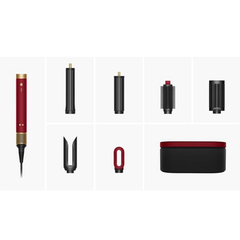 Dyson Airwrap id multi styler and dryer Straight plus Wavy Red velvet Gold - ShopbyMK
