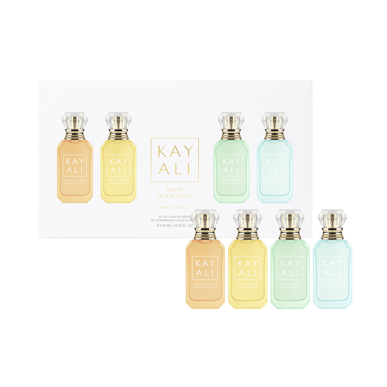 KAYALI Vacay in a bottle Miniature set - ShopByMk