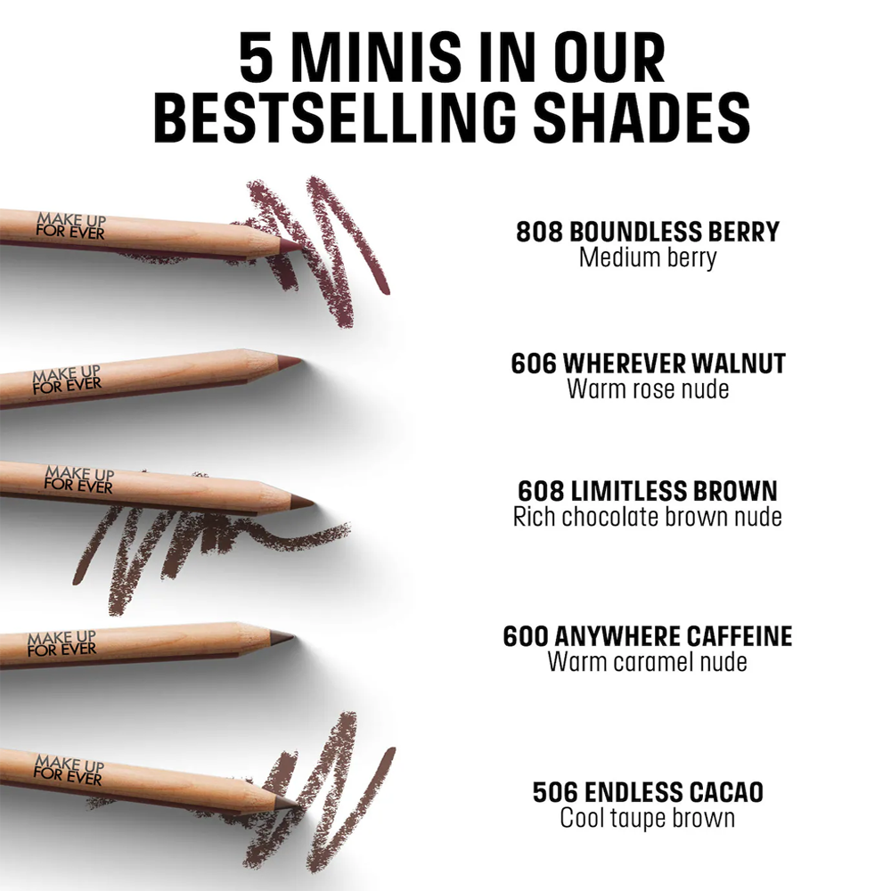 Make Up For Ever - Mini Artist Color Lip Pencils Set - ShopByMk