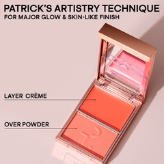 PATRICK TA Major Headlines Double Take Cream and Powder Blush Duo ShopbyMK