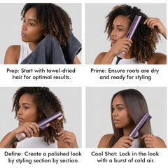 Limited Edition Dyson Airstrait Hair Straightener Jasper Plum - ShopbyMK
