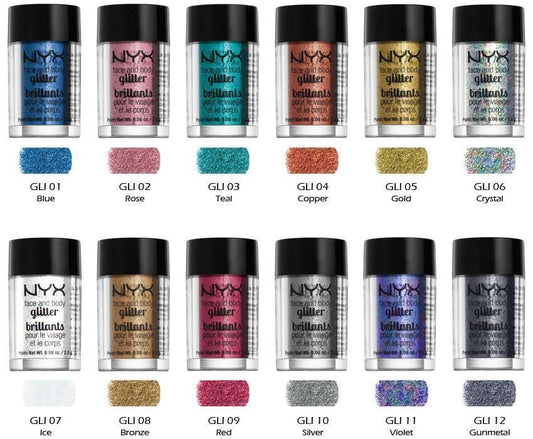 Nyx loose glitters